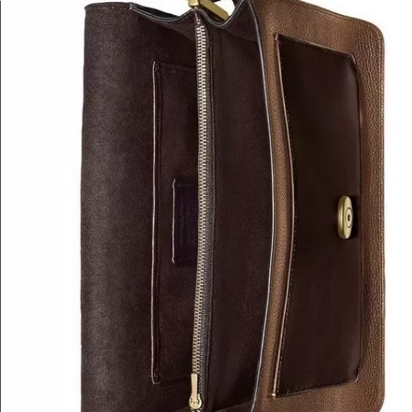 Coach Colorblock Tabby Hibiscus/Brass Shoulder Bag - Picture 3 of 5